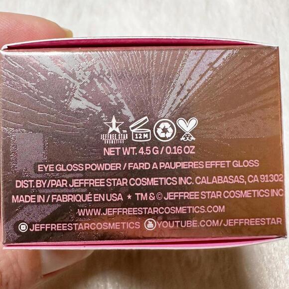 NIB Jeffree Star Eye Gloss Powder in Wyoming Window Full Size 4.5g - Picture 5 of 6